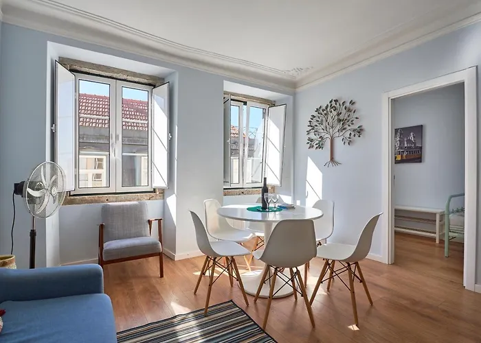 Elegant Riverview In Historical Appartement Lissabon